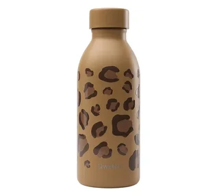 Gourde QWETCH Icon 50cl - Motif Léopard Camel