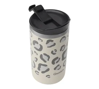 QWETCH termokopp 35 cl - Sandfarget leopardmønster