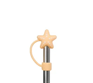 QWETCH Isoleerbeker 90cl Abrikoos - Geïntegreerd RVS Rietje