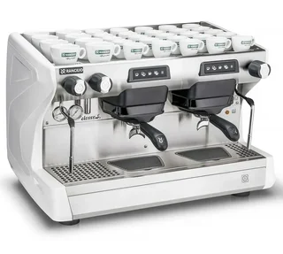 Rancilio Classe 5 USB 2-Group Professional Espresso Machine - White