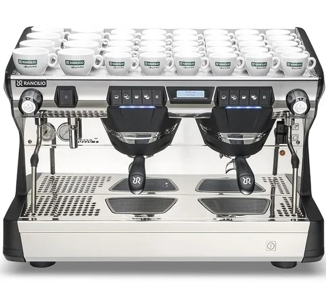 Rancilio Classe 7 USB 2-Group Professional Espresso Machine - Black