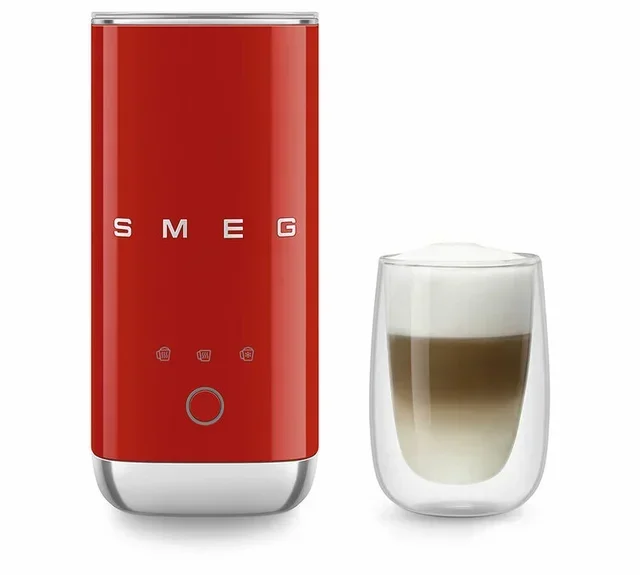 Red Milk Frother MFF02RDEU - SMEG