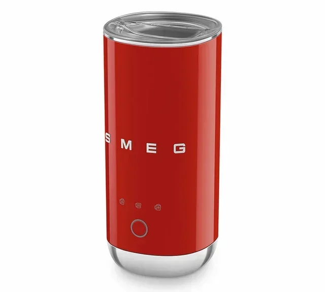 Red Milk Frother MFF02RDEU - SMEG