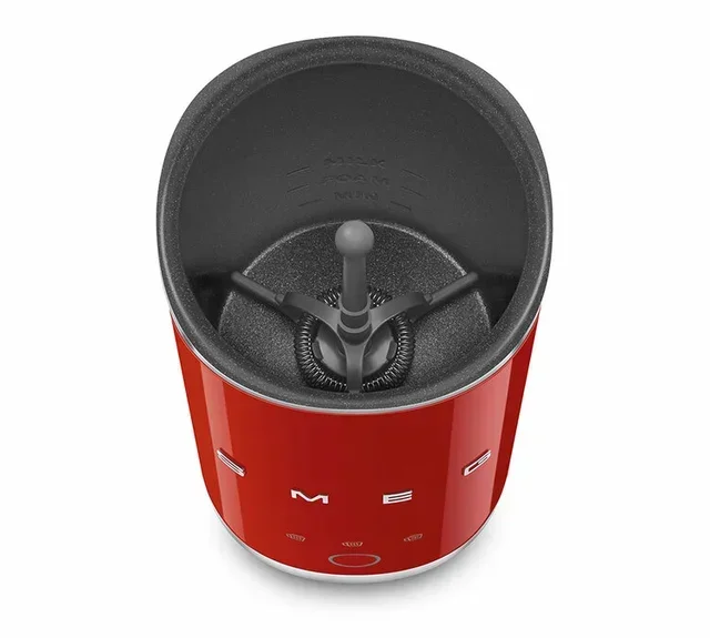 Red Milk Frother MFF02RDEU - SMEG