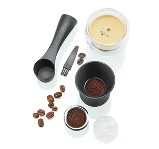 Set capsule ricaricabili compatibili Nespresso* Original + contenitore fondi Conscio - GEFU