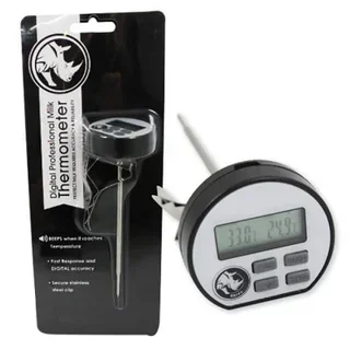 Rhino Coffee Gear Digitales Milchthermometer 13cm mit Clip
