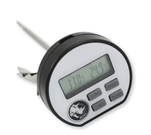 Rhino Coffee Gear Digitales Milchthermometer 13cm mit Clip