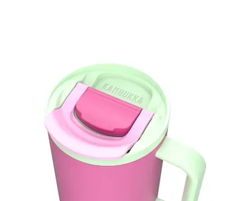 Θερμός KAMBUKKA Rio Bubblegum Mint 95cl με Τηλεσκοπικό Καλαμάκι