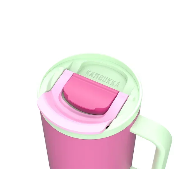 Θερμός KAMBUKKA Rio Bubblegum Mint 95cl με Τηλεσκοπικό Καλαμάκι