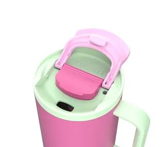 Θερμός KAMBUKKA Rio Bubblegum Mint 95cl με Τηλεσκοπικό Καλαμάκι