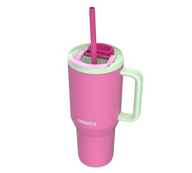 KAMBUKKA Rio Bubblegum Mint Szigetelt Palack 95cl Teleszkópos Szívószállal