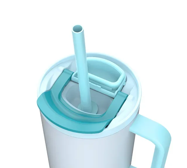 Rio Frosty Coconut Insulated Bottle with Straw - 95 cl - KAMBUKKA