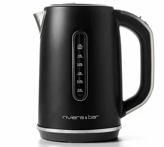 Riviera &amp; Bar Breakfast Set - Expert Toaster QGP69 and MILA Kettle BBT579 in Black