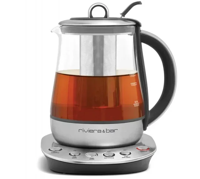 Théière Jaipur Zen BTH540 Riviera&amp;Bar 1,2 L inox