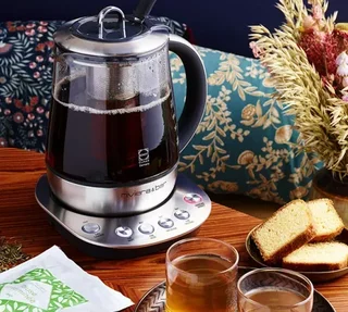 Riviera&amp;Bar BTH540 Jaipur Zen Stainless Steel Teapot 1.2 L