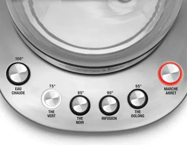 Riviera&amp;Bar BTH540 Jaipur Zen Stainless Steel Teapot 1.2 L