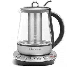 Riviera&amp;Bar BTH540 Jaipur Zen Stainless Steel Teapot 1.2 L