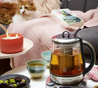 Електрични чајник Sencha Zen BTH690, Riviera&amp;Bar, 1,2 л, нерђајући челик