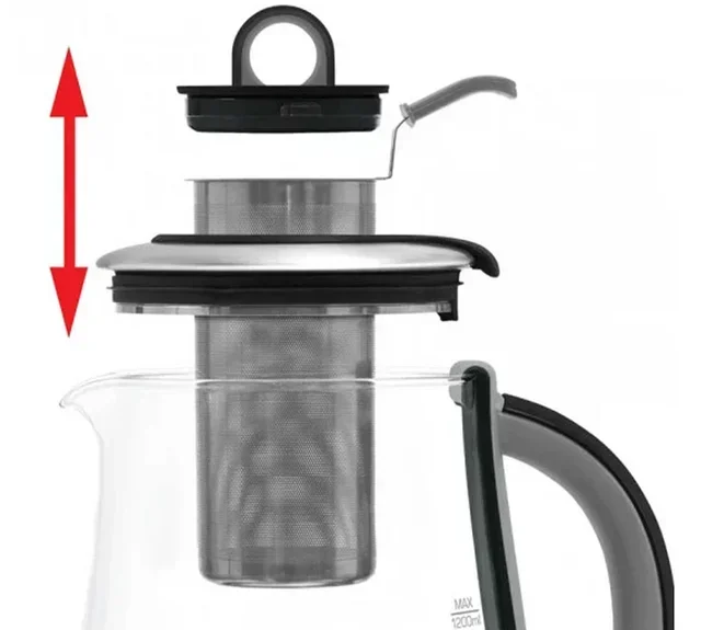 Електрични чајник Sencha Zen BTH690, Riviera&amp;Bar, 1,2 л, нерђајући челик