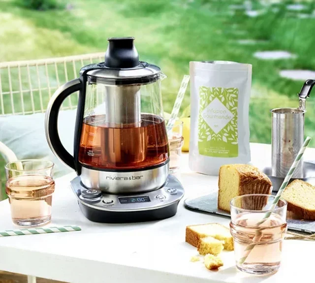 Електрични чајник Sencha Zen BTH690, Riviera&amp;Bar, 1,2 л, нерђајући челик