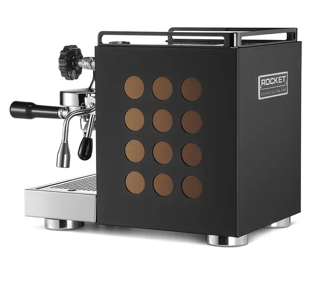 Ekspres do kawy ROCKET ESPRESSO Appartamento, czarno-miedziany.