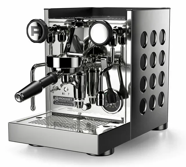 Máquina de café espresso ROCKET ESPRESSO Appartamento TCA acero inoxidable y negro