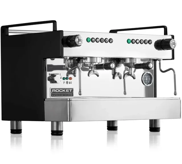 Rocket Espresso Boxer Black - Professional 2-Group Espresso Machine