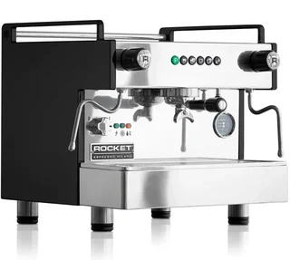 Rocket Espresso Boxer Black - Professional Espresso Machine, 1 Group