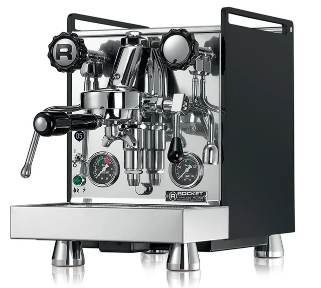 Rocket Espresso Mozzafiato Cronometro R espresso machine, black.