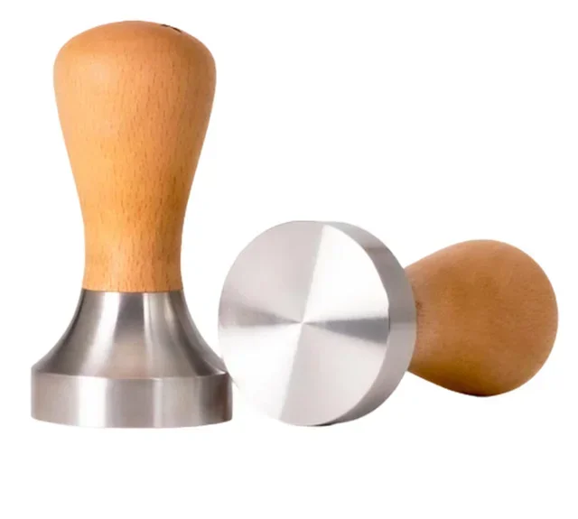 ROK 49.7mm Coffee Tamper - Steel and Beech Wood