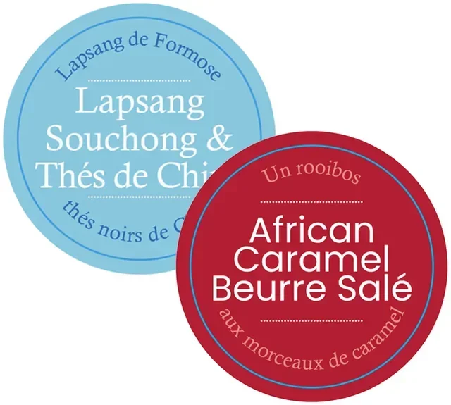Rooibos African Caramel és Lapsang Souchong és Kínai Teák - Szálas 2 x 100 g - COMPTOIR FRANÇAIS DU THÉ
