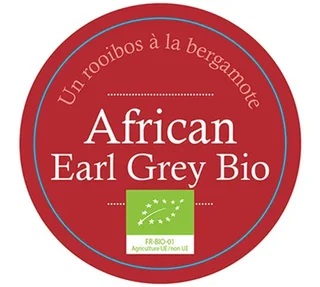 Rooibos African Earl Grey Organic - Loose Leaf 100g - COMPTOIR FRANÇAIS DU THÉ