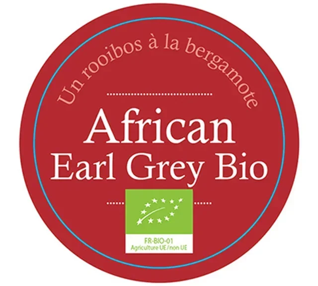 Rooibos African Earl Grey Organic - Loose Leaf 100g - COMPTOIR FRANÇAIS DU THÉ