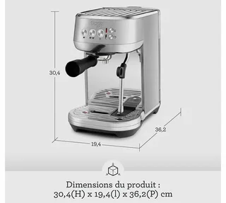 Sage Bambino Plus SES500BTR4EEU1 Tartufo Nero - Macchina espresso