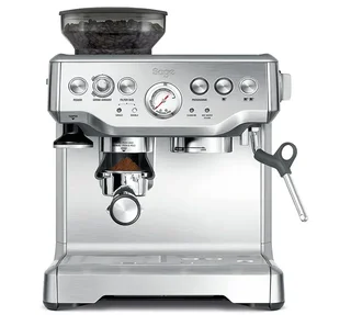 Cafetera espresso SAGE Barista Express SES875BSS2EEU1A, acabado en acero inoxidable cepillado.