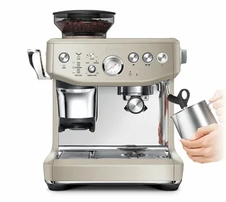 SAGE Barista Express Impress SES876ALM4EEU1 Espressógép Mandula/Nougat