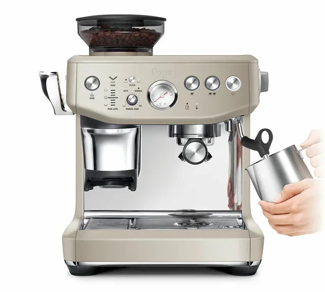 SAGE Barista Express Impress SES876ALM4EEU1 Espressógép Mandula/Nougat