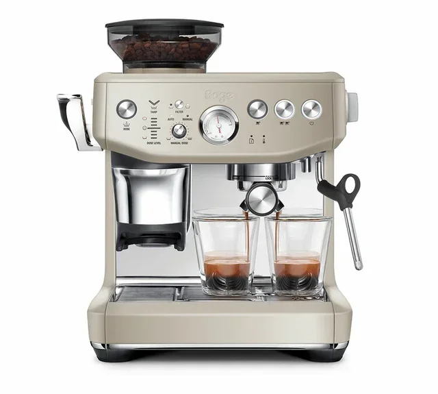 SAGE Barista Express Impress SES876ALM4EEU1 Espressógép Mandula/Nougat
