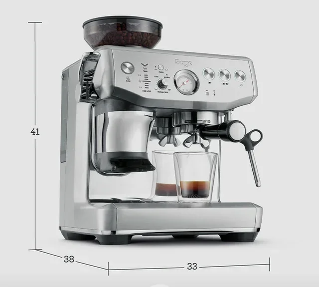 Macchina espresso SAGE Barista Express Impress SES876BSS4EEU1 acciaio inossidabile