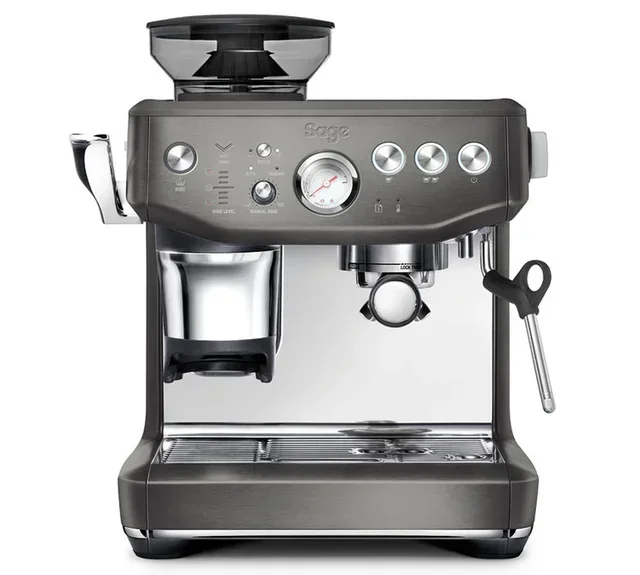 SAGE Barista Express Impress SES876BST4EEU1 - Macchina caffè espresso acciaio inox nero