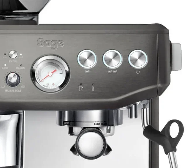 SAGE Barista Express Impress SES876BST4EEU1 - Macchina caffè espresso acciaio inox nero