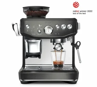 SAGE Barista Express Impress SES876BST4EEU1 - Macchina caffè espresso acciaio inox nero