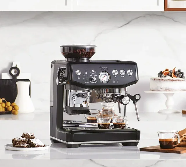 SAGE Barista Express Impress SES876BTR4EEU1 Tartufo Nero - Macchina Espresso