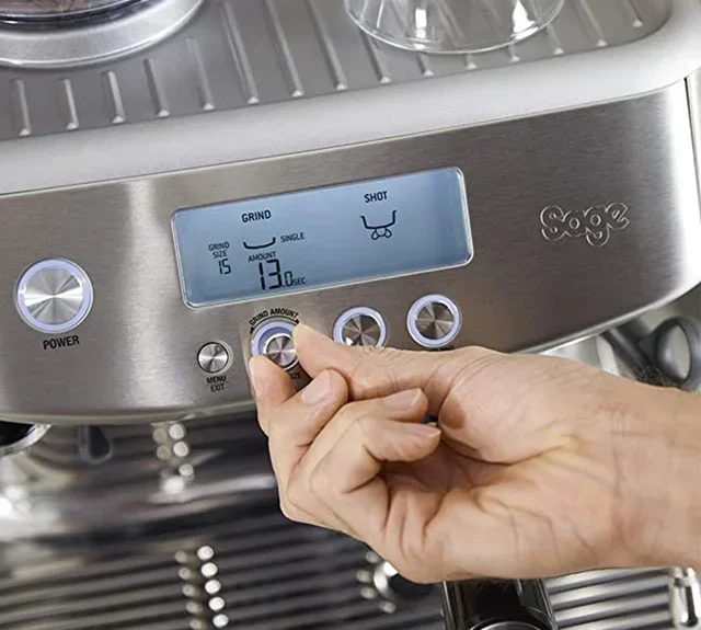 SAGE Barista Pro SES878BSS4EEU1 espressokone, harjattu ruostumaton teräs