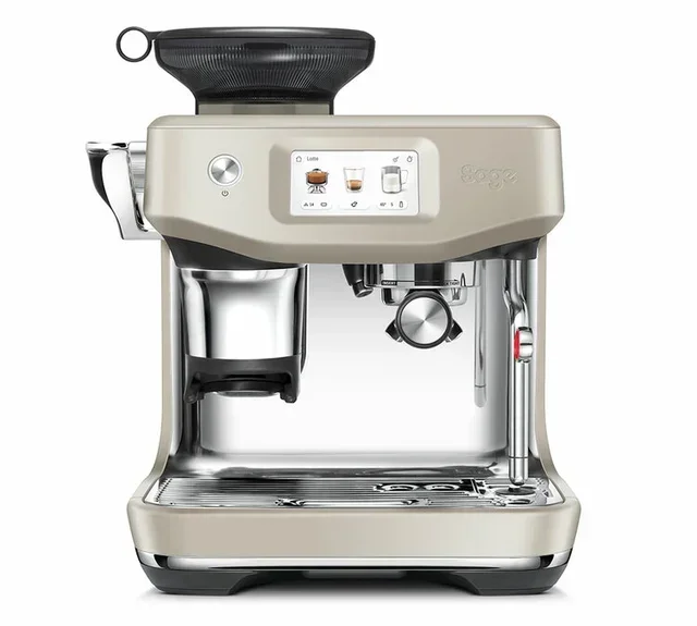 Macchina da caffè espresso SAGE Barista Touch Impress SES881ALM4EEU1, colore mandorla/nocciola.