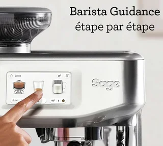SAGE Barista Touch Impress SES881BST4FEU1 espressobryggare rostfri svart