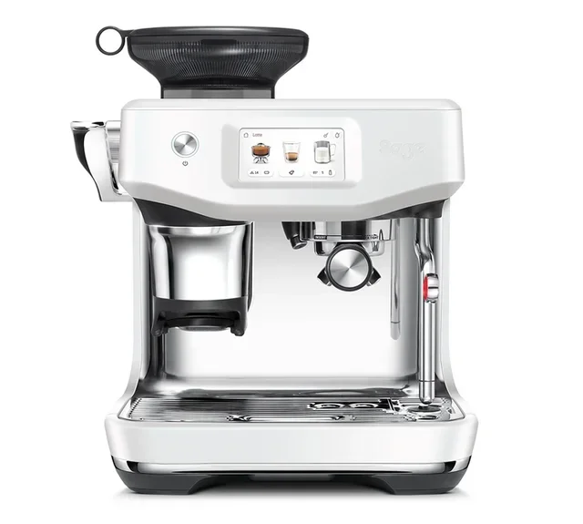 Macchina da caffè espresso SAGE Barista Touch Impress SES882SST4FEU1, colore sale marino - estrazione a freddo