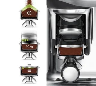Macchina caffè espresso SAGE Barista Touch Impress Acciaio Inox SES882BST4EEU1 Nero - Estrazione a freddo
