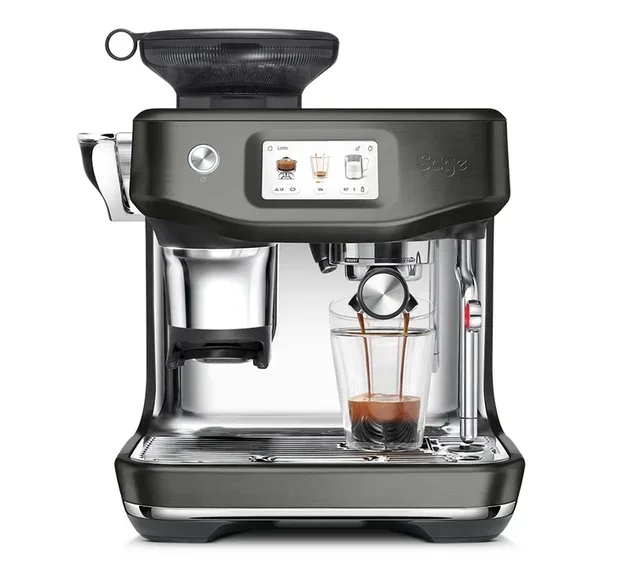 Macchina caffè espresso SAGE Barista Touch Impress Acciaio Inox SES882BST4EEU1 Nero - Estrazione a freddo