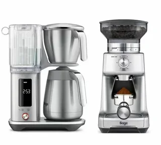 Pack SAGE : Cafetière filtre The Luxe Brewer Thermal + moulin à café The Dose Control Pro